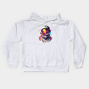 Astronaut Spaceman World Beauty Discovery Adventure Kids Hoodie